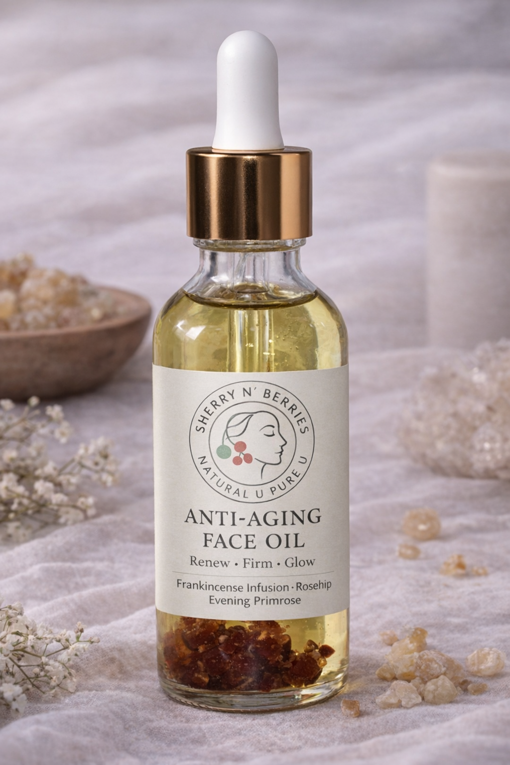 Anti-aging face oil