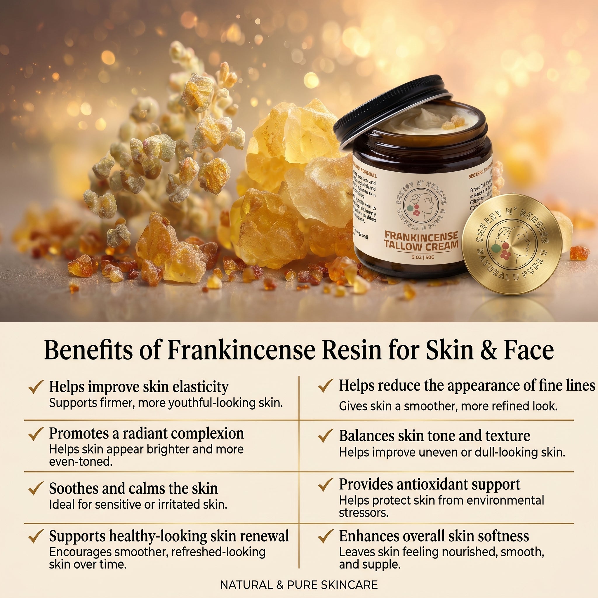 Frankincense Tallow Face Cream