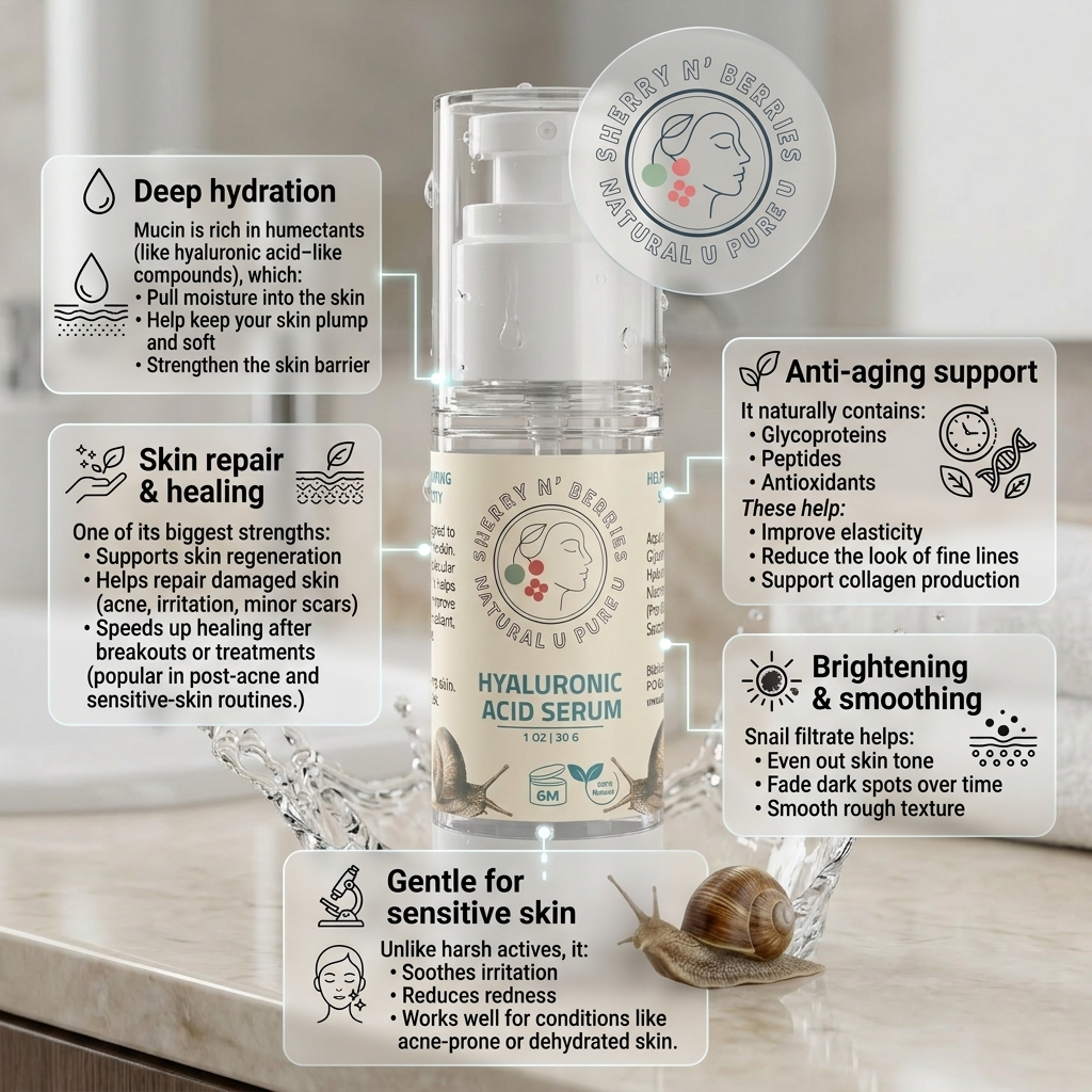 Hyaluronic acid serum